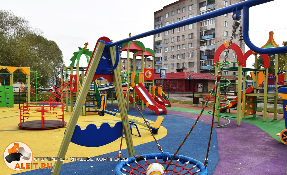 Резиновые покрытия на игровых и спортивных площадках Stroydom68 • Тамбов
